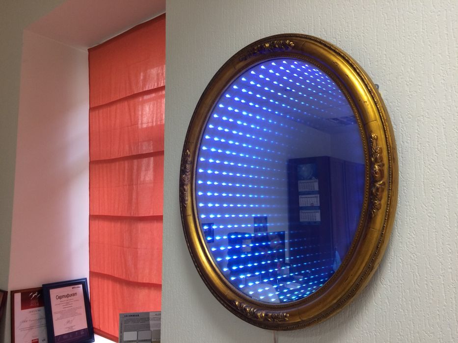 Зеркало ЗD или бесконечное зеркало