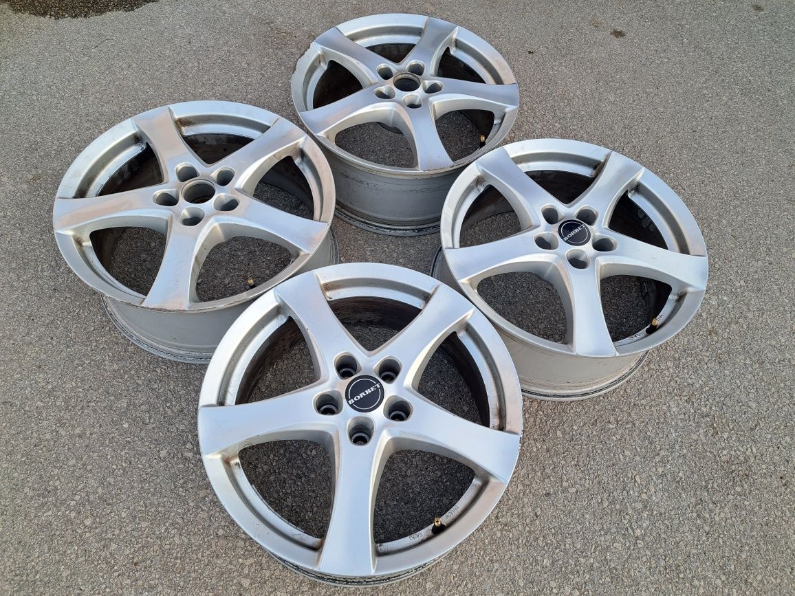 5x112/17 с гуми Borbet VW Audi Skoda Mercedes 5х112/17 Мерцедес Ауди Ш