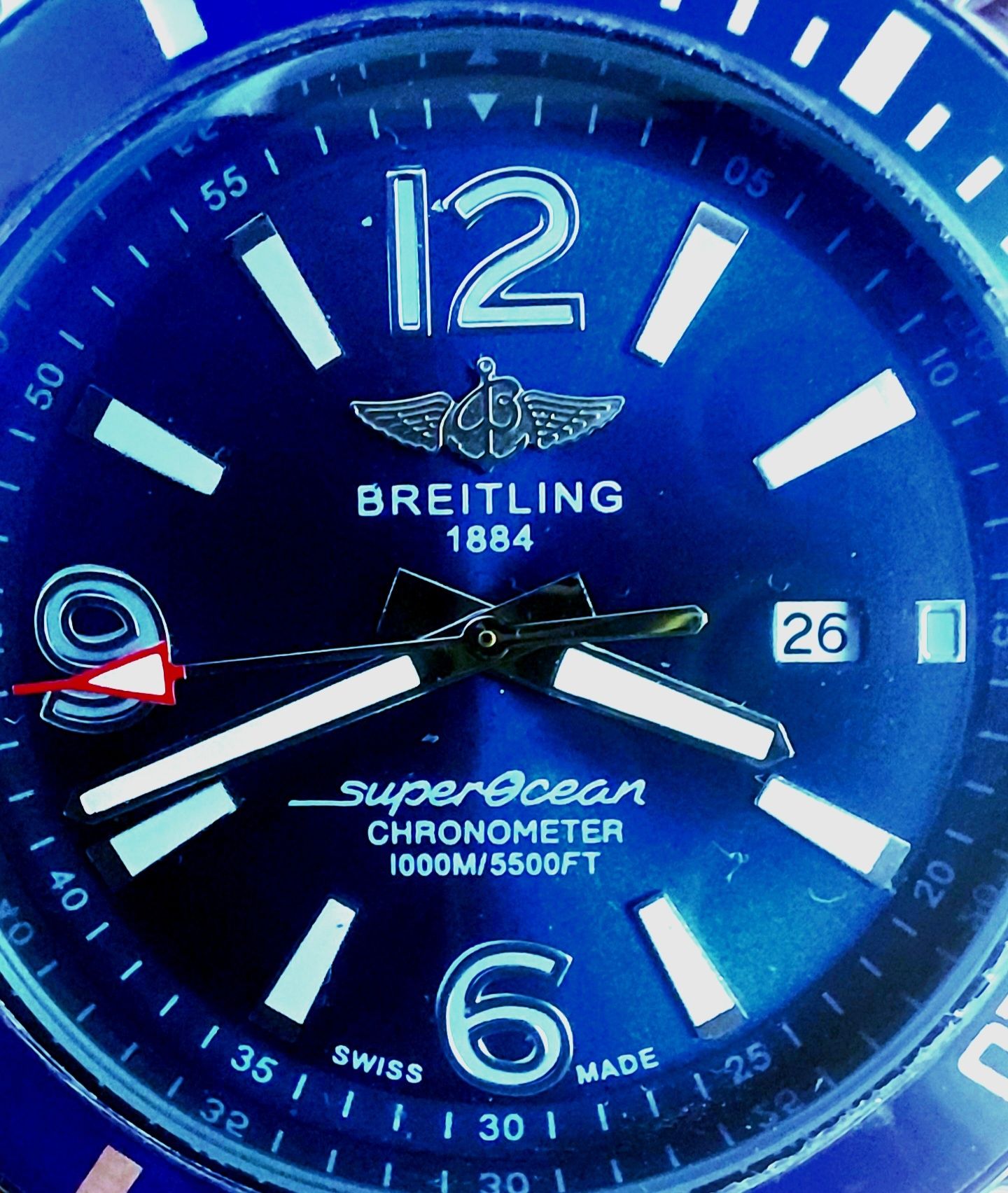 Orient часовник, Seiko, Breitling