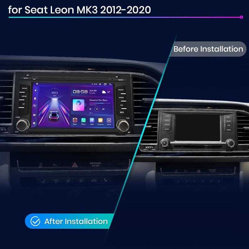 Seat Leon MK3 [2012-2018] 7инча  Мултимедия Навигация Android