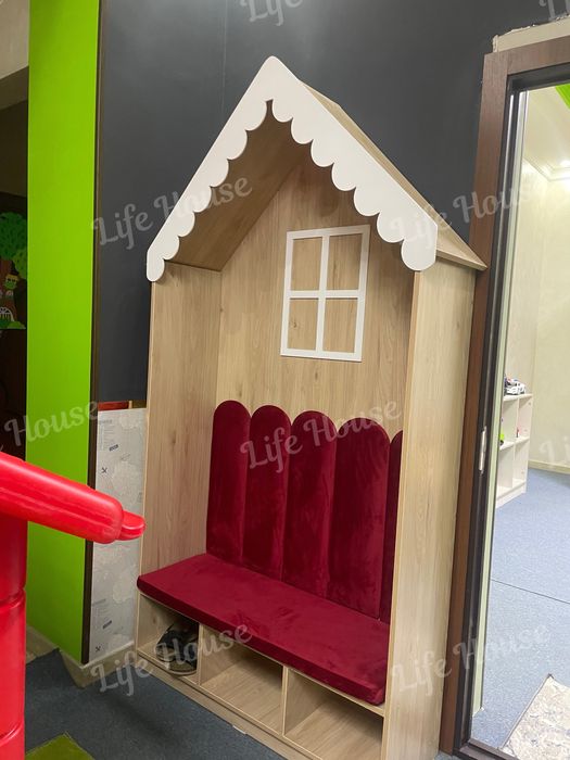 Бохча мебель частный детский сад мягкая зона домик