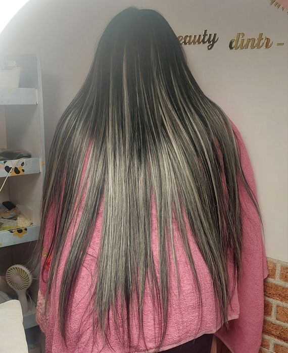 APLIC  EXTENSII  de păr Tape on