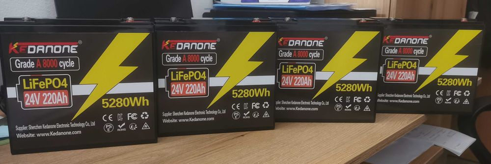 Baterii 24volti sistem fotovoltaic