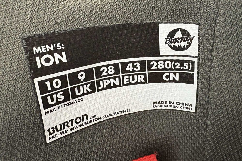 Сноуборд обувки Burton Ion 43