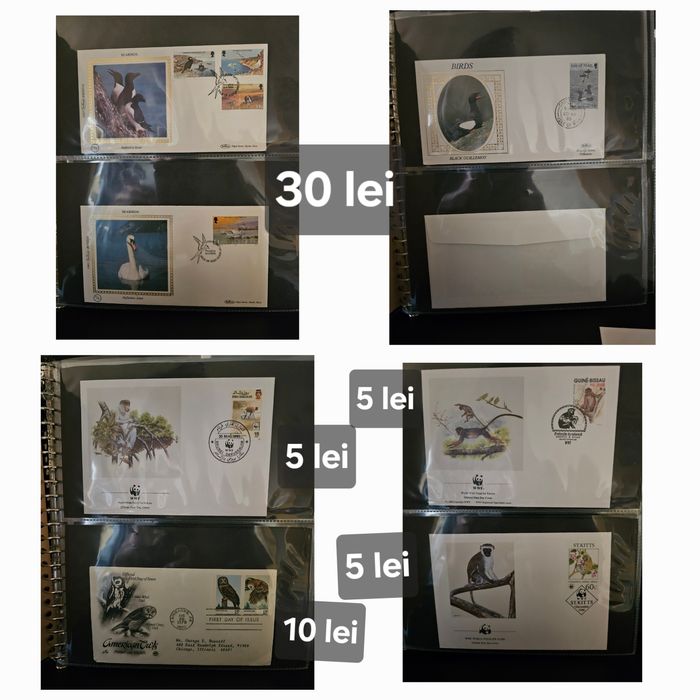 Emisiuni filatelice straine First Day Cover (FDC)