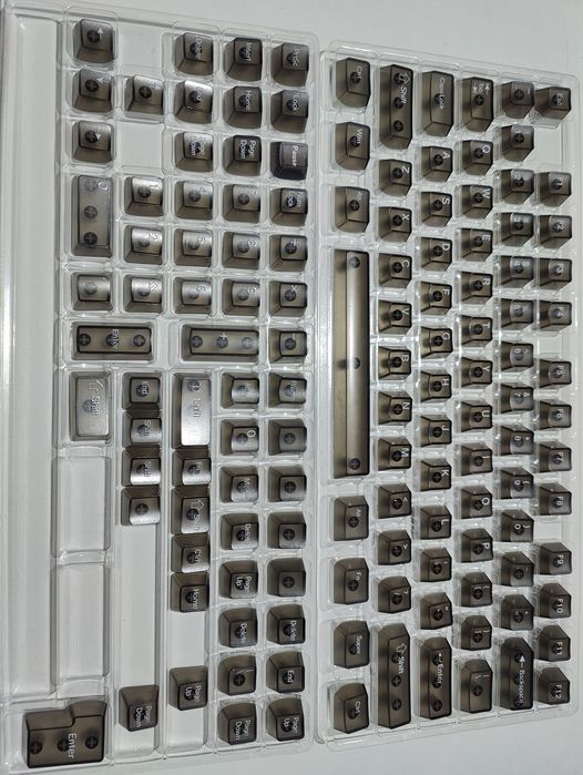 Keycaps semi-transparente tastatură mecanică