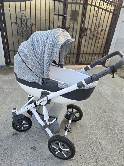 Carucior Krausman 3 in 1 Contempo grey