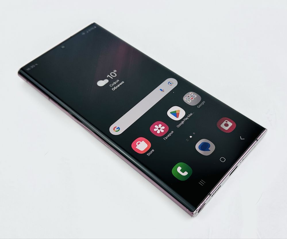 Samsung Galaxy S22 Ultra 5G 128GB Burgundy Отличен! Гаранция!