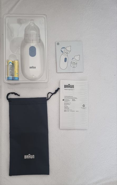 Aspirator nazal BRAUN ptr bebeluși NEGOCIABIL