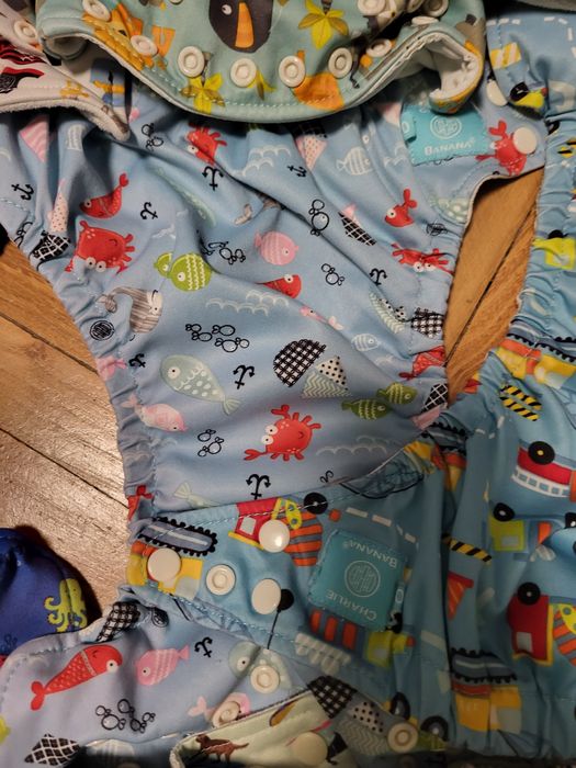 Scutece textile baba boo+charlie banana