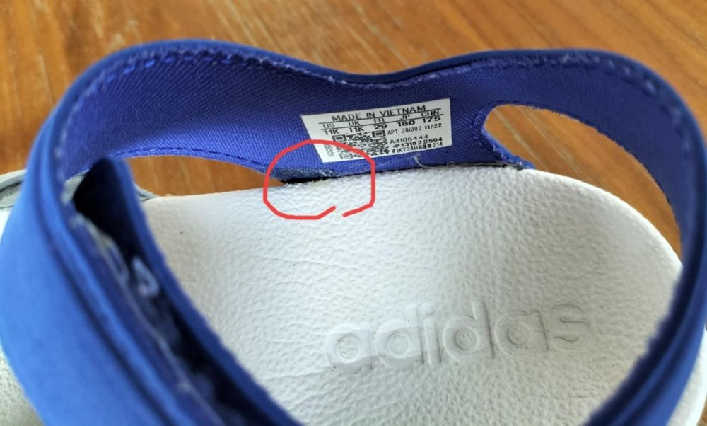 Sandale Adidas marimea 29 int. 18 cm