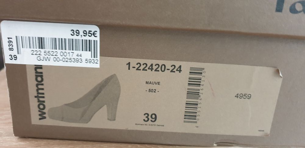 Pantofi cu toc Tamaris