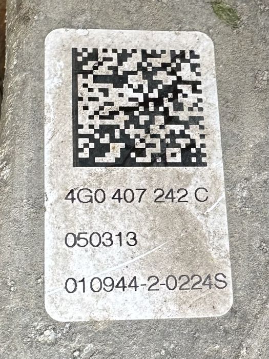 Fuzeta / Fuzete Audi A4 A5 A6 A7 A8 Q5 : 4G0407241C 4G0407242C