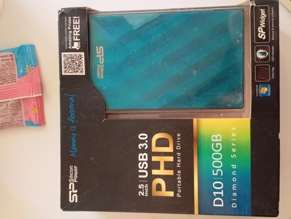 Жёсткий диск 500 Гб и усилитель сигнала wifi