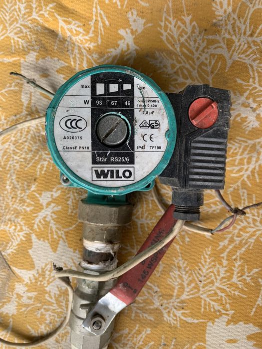 Насос циркуляционный Wilo star RS