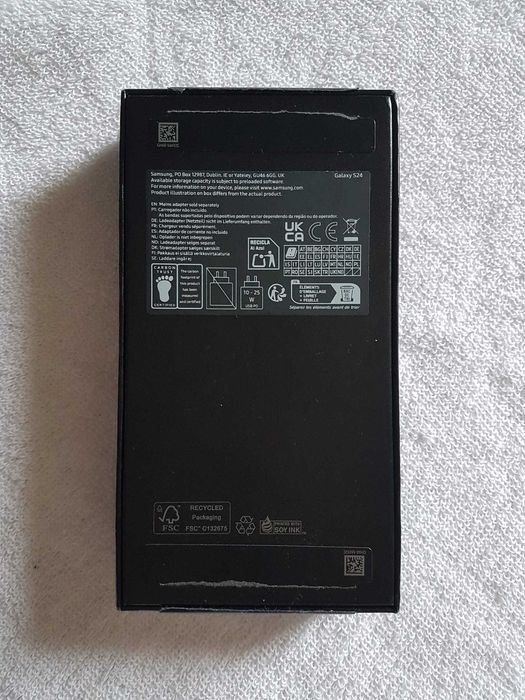 Samsung Galaxy S24, SM-S921B/DS, 8Gb 256 Gb, Onyx Black, NOU,desigilat