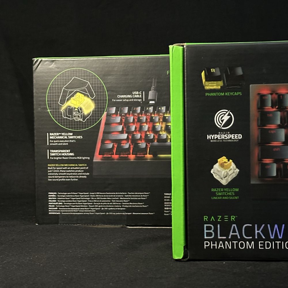 Razer Blackwidow V3 Mini Hyperspeed wireless keyboard