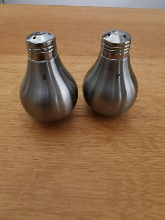Set sare si piper din inox