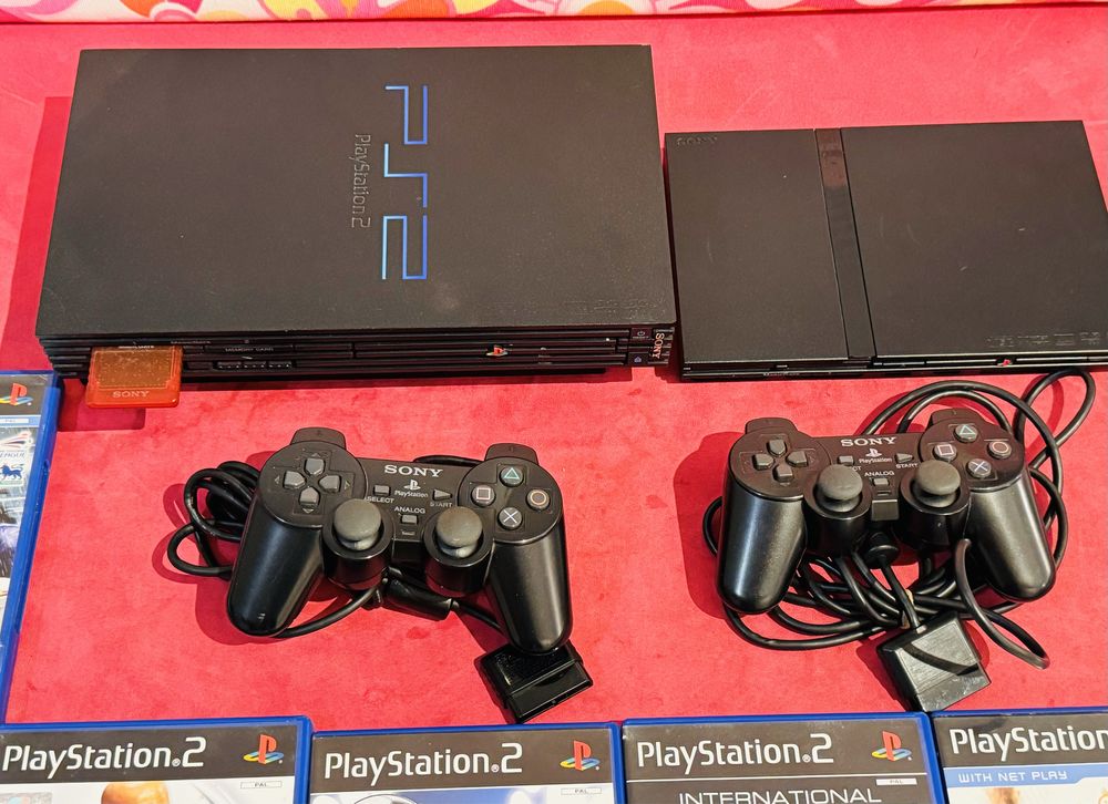 PlayStation 2 - 2бр. с 8 игри