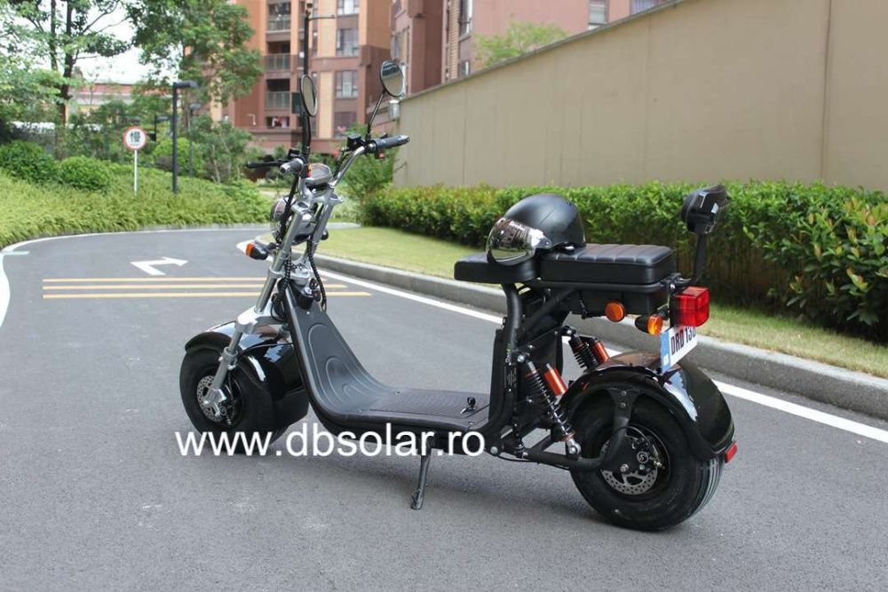 Scuter Electric 12Ah INMATRICULABIL Trotineta Electrica Chopper EEC