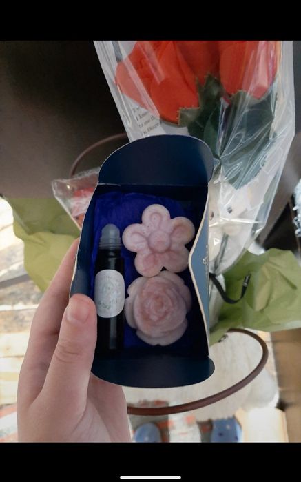 Set săpunuri handmade și parfum