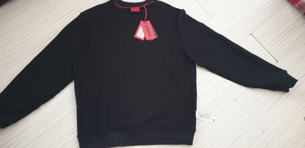 Hugo Boss HUGO Duragol212 Mens S L НОВО! ОРИГИНАЛ! Мъжка Блуза Суичър