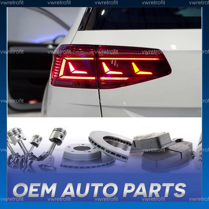 Mufe adaptoare update stopuri LED Dinamic OEM VW Passat B8 la FL 8.5