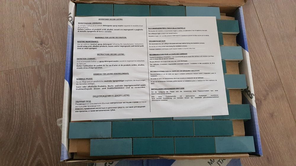 Atlas Concorde - Ewall minibrick Turqoise - Gresie