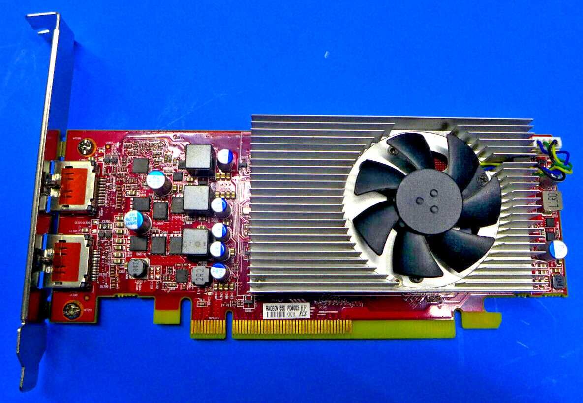 Видеокарты Dell Radeon RX 550, 2GB GDDR5 64-bit  DispleyPort 20 штук