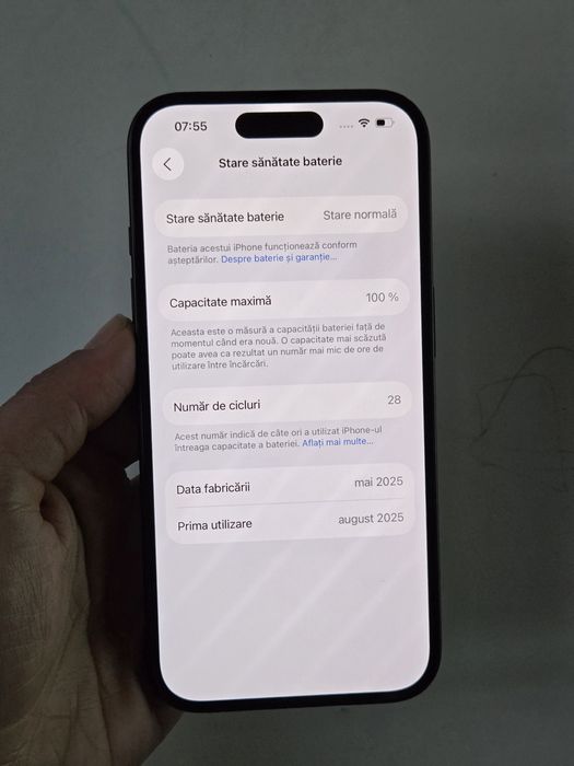 Vand/schimb iPhone 16 128gb