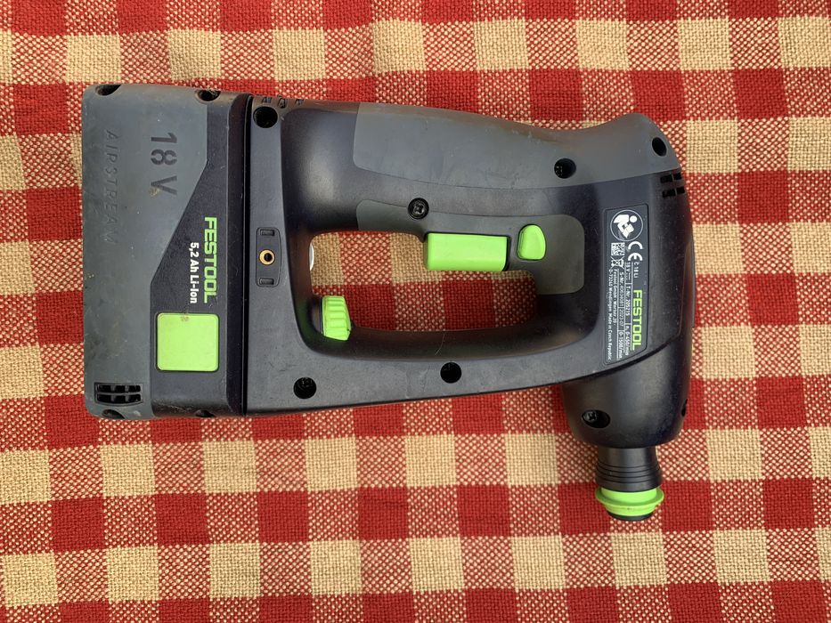 Festool C18/ винтоверт със сменяема глава/ + батерия 5,2 ah