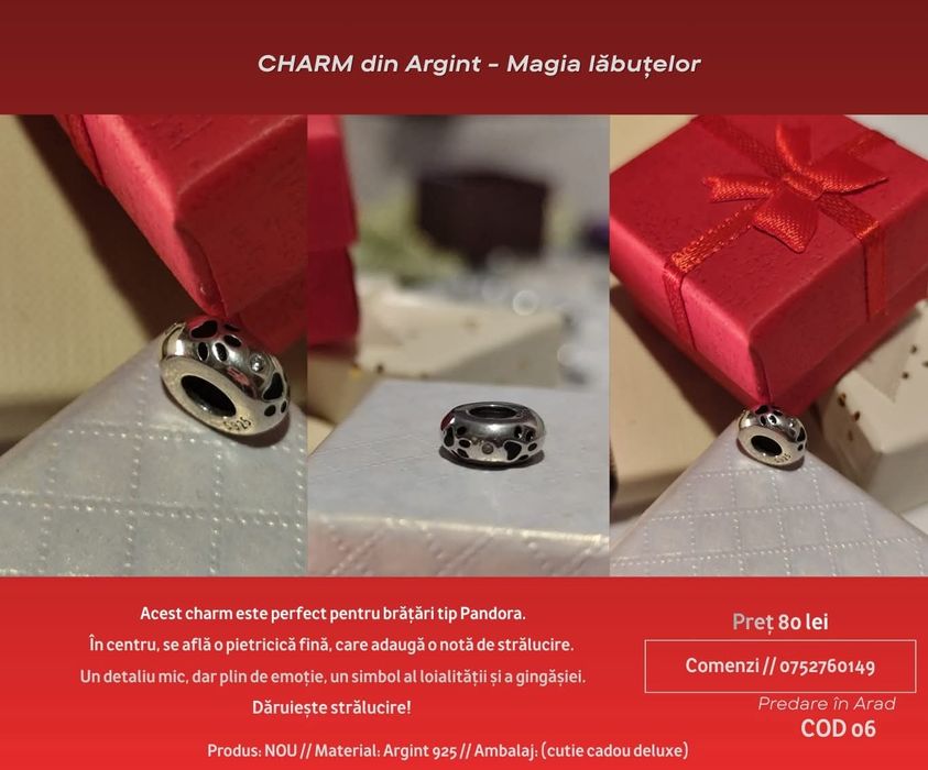 Charmuri din Argint de vânzare