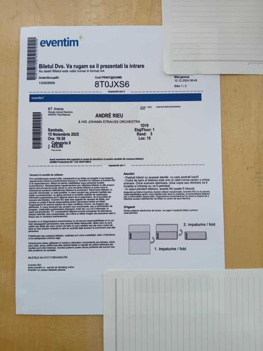 Bilete Andre Rieu Cluj-Napoca