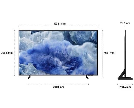 НОВ!!! Телевизор SAMSUNG QLED 55Q8F, 55”, Smart, 4K Ultra HD, 2025