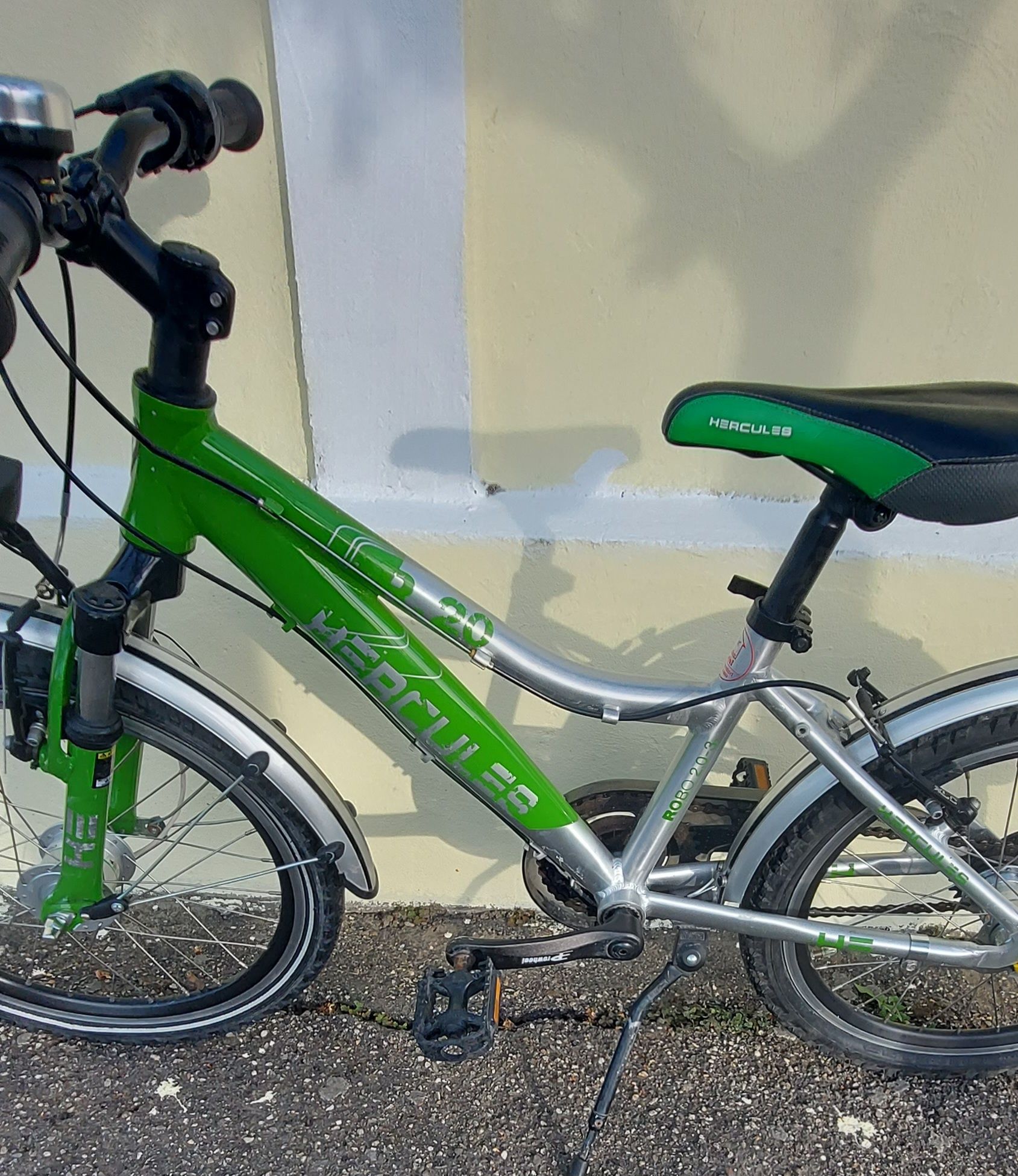 Bicicletă de copii HERCULES cadru din aluminiu pe 20 inchi