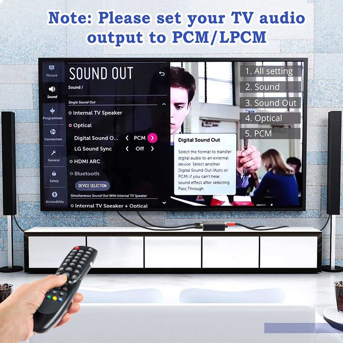 Аудио конвертор-192kHz Techole HS203-BK