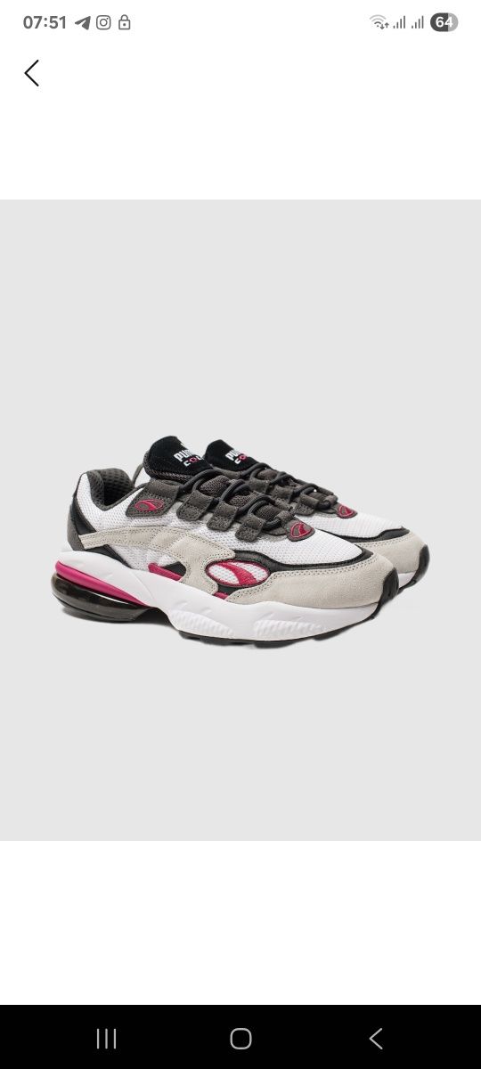 Puma venom black-fuchsia purple