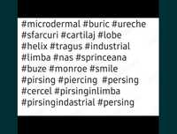 Piersuri nas buric modele deosebite