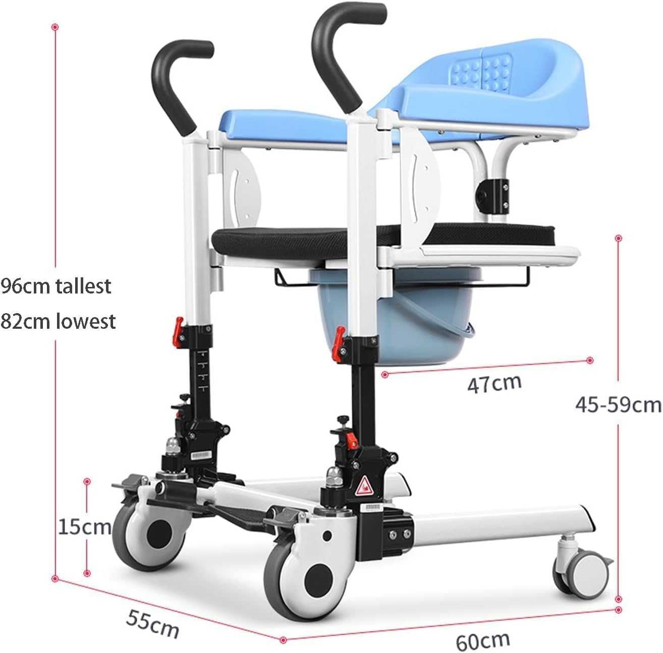 User's manual transfer chair.Стол за повдигане на трудно подвижни хора