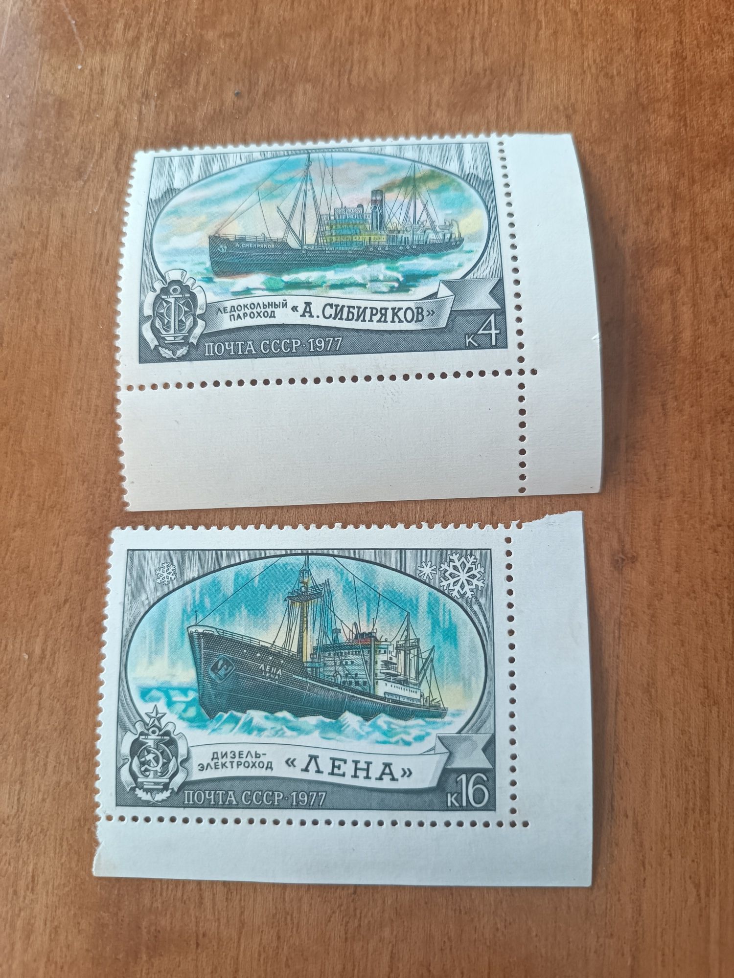 Почтовые марки в идеальном состоянии