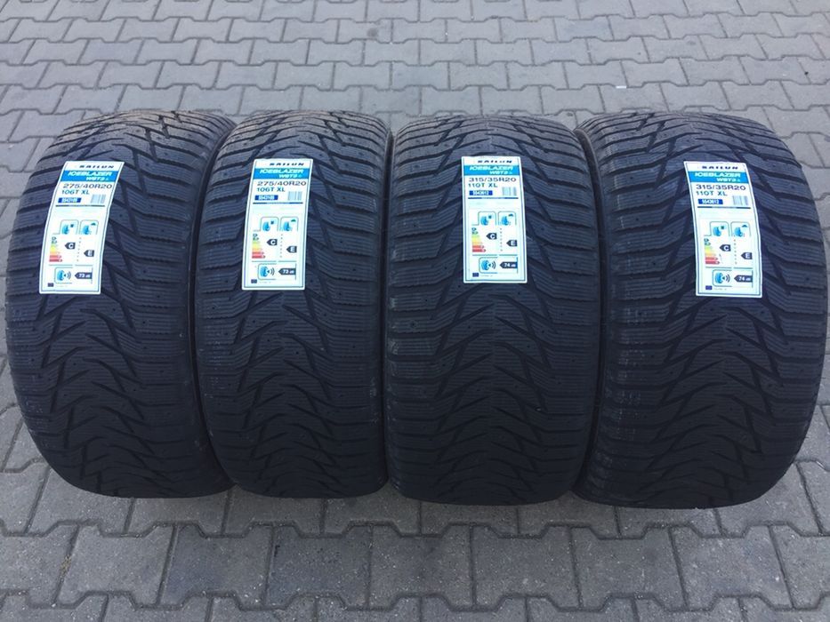 set anvelope noi iarna bmw x5 315/35/20 cu 275/40/20 sailun
