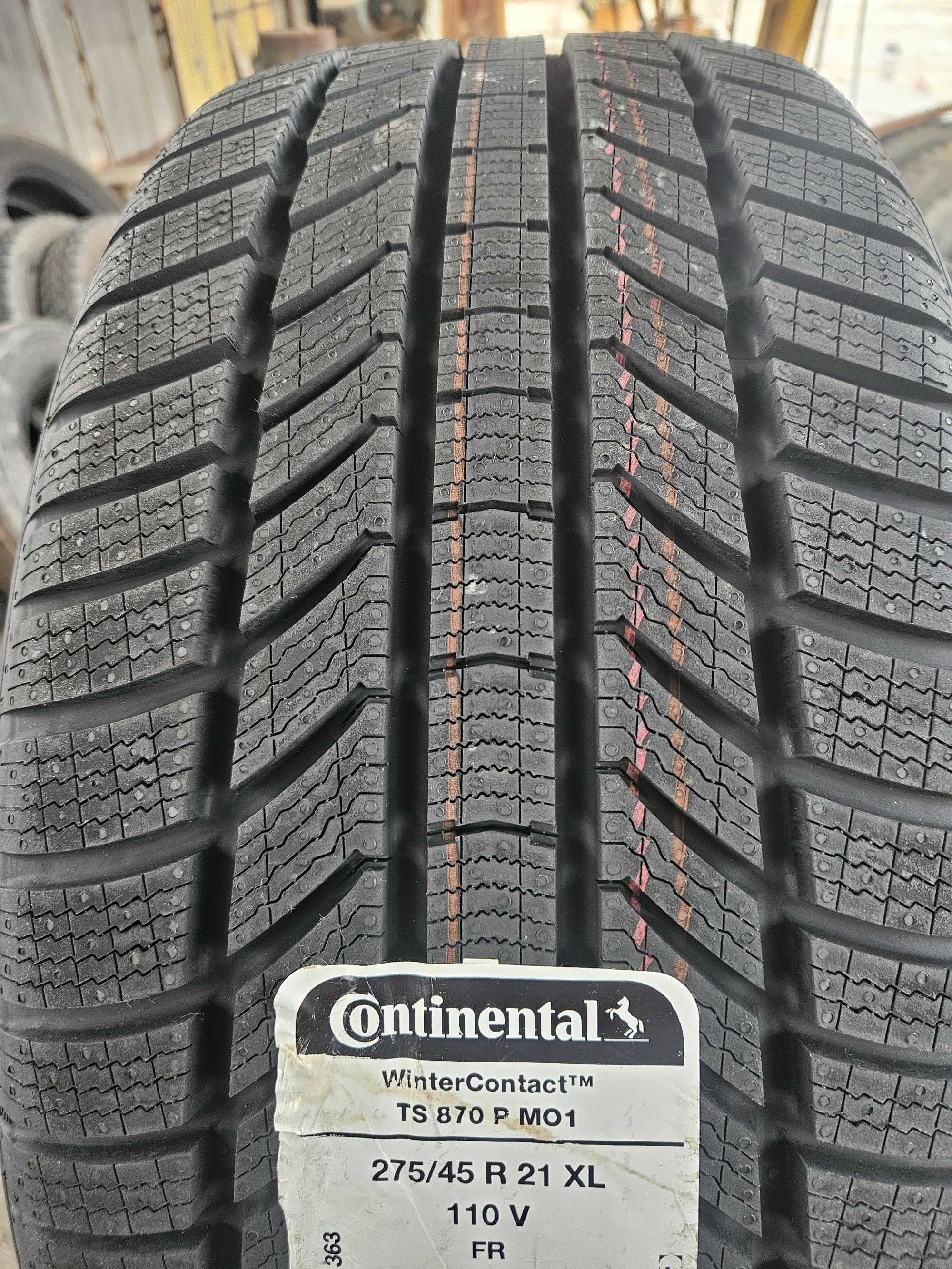 4 Нови зимни гуми 275/45R21 Continental TS870P MO1 FR XL 110V Germany