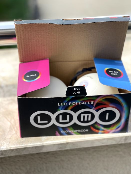 Poiuri cu lumini multicolore (Strobe+Slow Fade) - Lumi