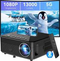 Videoproiector SUREWHEEL SW10 13000 Lumeni Mini 5G Proiector 4K NOU!!