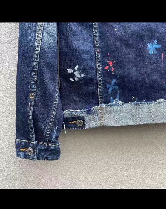 Geaca blugi dsq d2 Dsq-ared caliatte PREMIUM