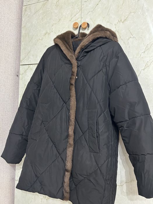 Зимняя куртка размер 46-48 оверсайз