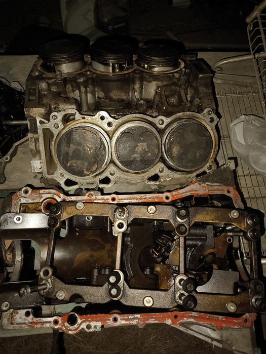 Nissan Murano двигатель VQ35 DE по запчастям.