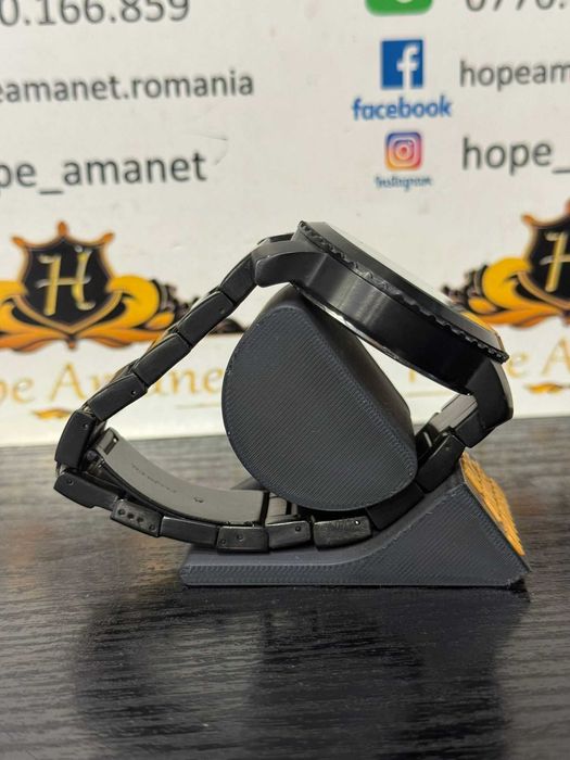 Hope Amanet P10/Ceas FOSSILAnalog Stainless Steel Black BQ1652