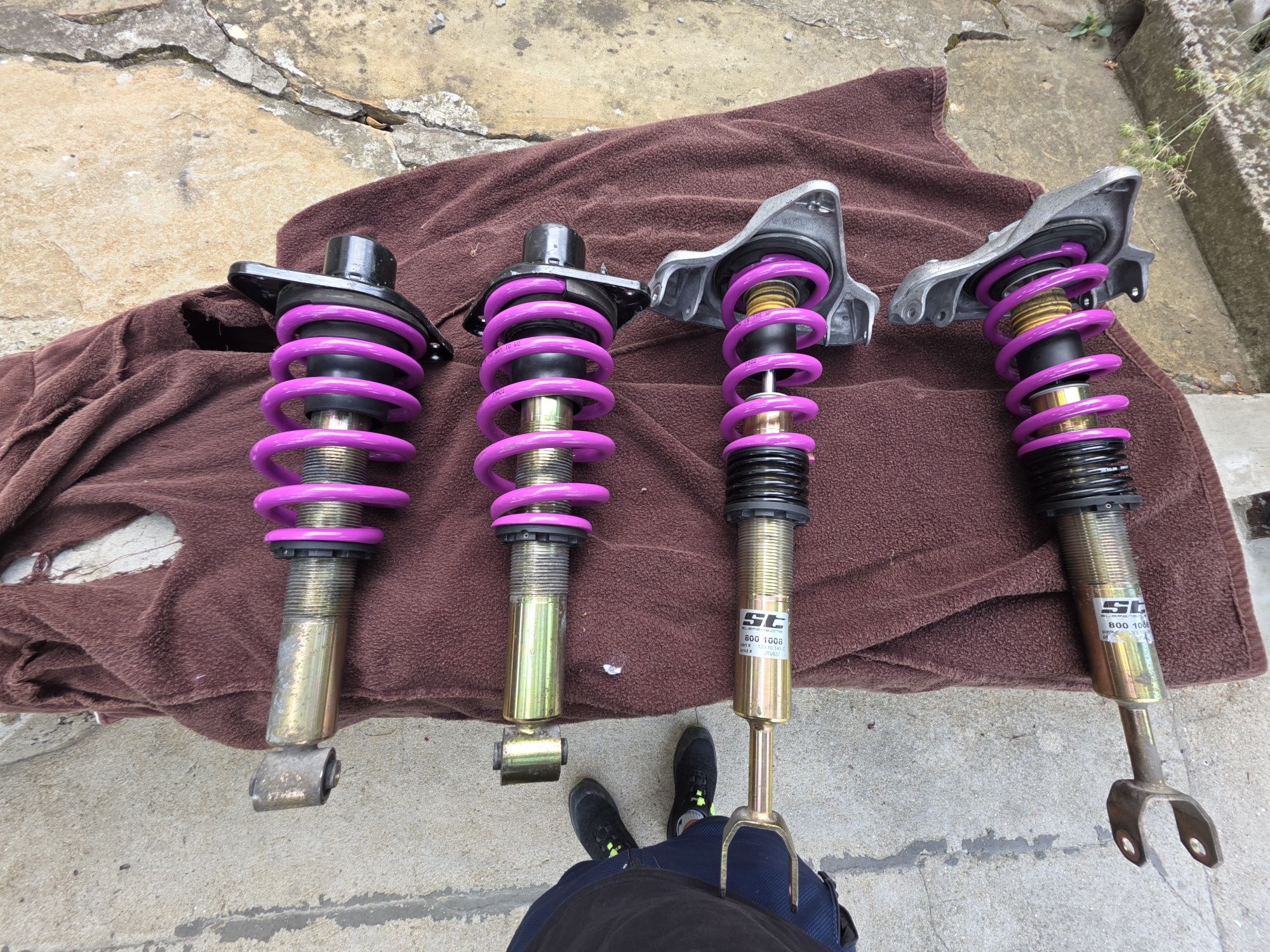 Спортно регулируемо окачване KW V1/ST X A6 C5 PASSAT B5.5 4X4