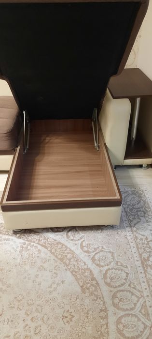 Диван - кровать со столиком.